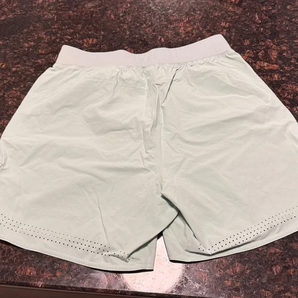 Light Mint Green LSKD Men's Shorts NWOT never worn been sitting in my drawer - Picture 5 of 6